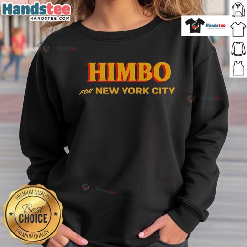 Stylish Nice Himbo for New York City sweatshirt featuring vibrant graphics and cozy fit, perfect for urban fashion lovers.