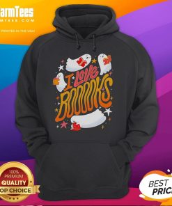 Cozy Halloween season hoodie with 'Nice I Love Books' design, perfect for book lovers celebrating Halloween.