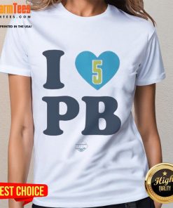 Nice I Love Paige Bueckers 5 Ladies Tee featuring a stylish design for fans of the basketball star.
