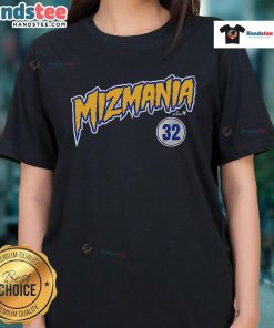 Stylish Nice Jacob Misiorowski Miz Mania ladies tee featuring vibrant design for fans and fashion lovers.