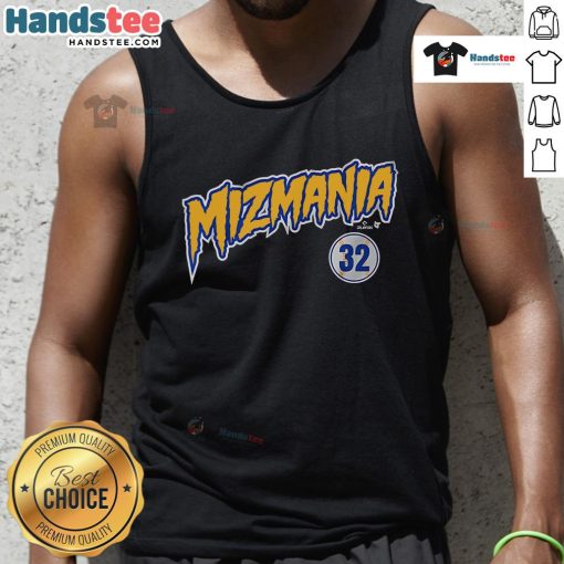 Nice Jacob Misiorowski Miz Mania tank top featuring a stylish design, perfect for fans and casual wear.