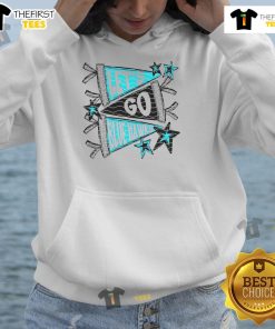 Blue Hawk hoodie from Nice Let's Go, featuring a stylish design perfect for casual wear and sports enthusiasts.