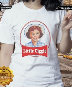 Nice Little Debbie Ciggie Ladies Tee featuring a stylish graphic design perfect for casual wear and smoking enthusiasts.