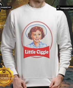 Cozy Nice Little Debbie Ciggie sweatshirt featuring a fun graphic design, perfect for casual wear and lounging.