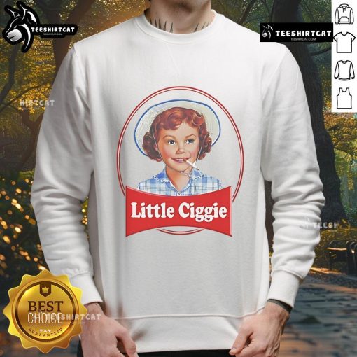 Cozy Nice Little Debbie Ciggie sweatshirt featuring a fun graphic design, perfect for casual wear and lounging.
