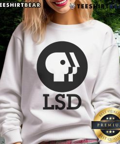 Nice LSD Feels So Good logo sweatshirt featuring vibrant colors and a stylish design for trippy fashion lovers.