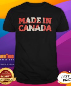 Nice Made In Canada T-Shirt featuring a stylish design, perfect for showcasing Canadian pride and fashion.