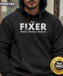 Marcus Lemonis hoodie featuring 'People, Process, Product' slogan, perfect for fans of The Fixer and entrepreneurship.