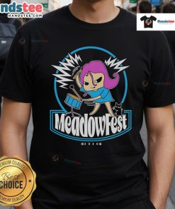 Nice Meadowfest 2025 T-Shirt featuring vibrant colors and a unique design perfect for festival enthusiasts.