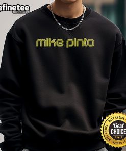 Stylish Nice Mike Pinto logo sweatshirt featuring a bold design, perfect for fans and casual wear enthusiasts.