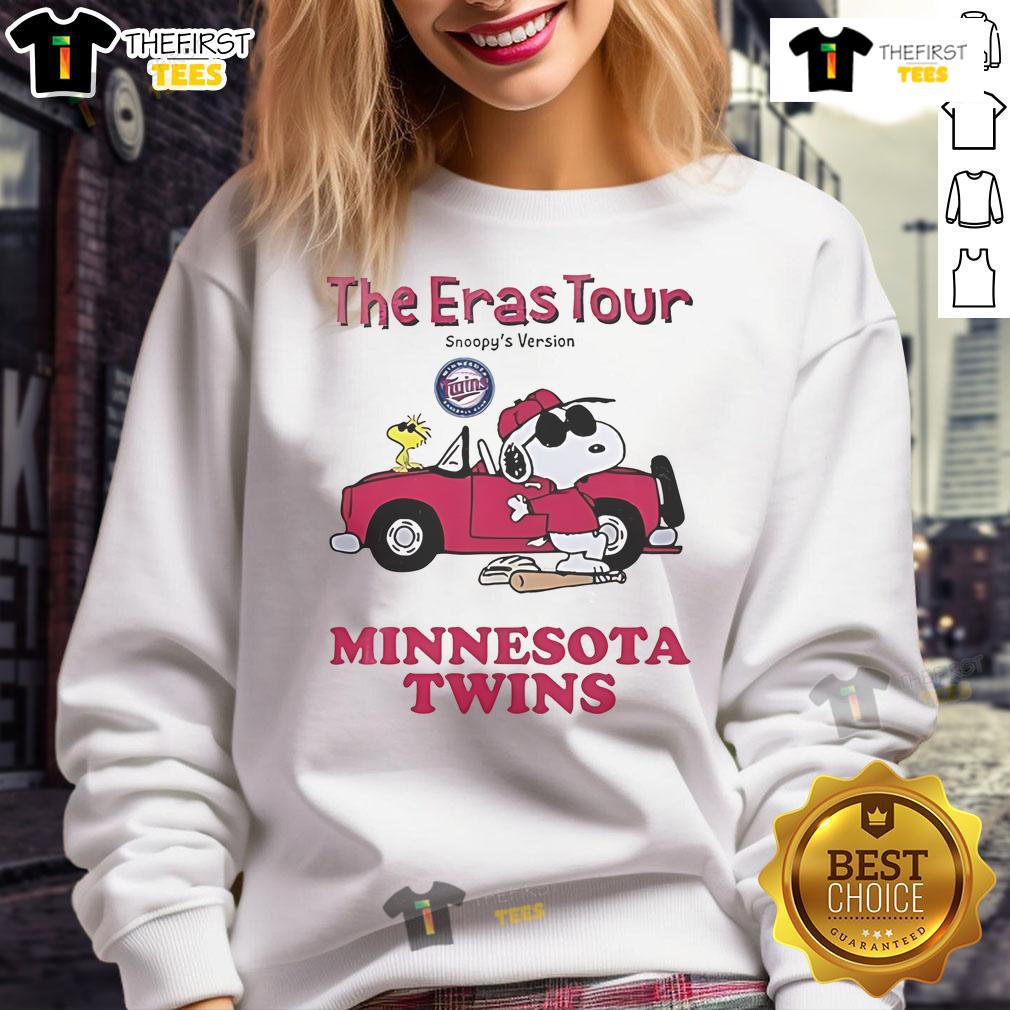 Nice Minnesota Twins The Eras Tour Snoopy Sweatshirt Nice Minnesota Twins The Eras Tour Snoopy sweatshirt featuring vibrant graphics and cozy design for fans.