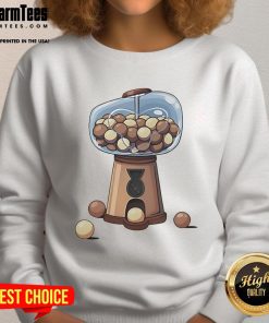 Nice Monke Gumball Machine Sweatshirt featuring a colorful gumball design and cozy fit, perfect for casual wear.