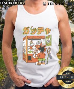 Cute monkey plush tank top featuring vibrant colors and soft fabric, perfect for casual wear and animal lovers.