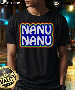 Stylish Nice Nanu Nanu T-Shirt featuring vibrant colors and a fun graphic design, perfect for casual wear.