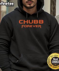 Nick Chubb Forever Cleveland Browns hoodie featuring team colors and logo, perfect for fans and game day wear.