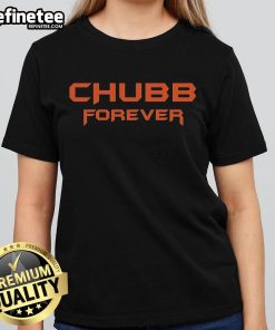 Nice Nick Chubb Forever Cleveland Browns ladies tee featuring a stylish design for passionate fans of the team.