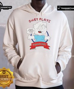Alt Text: Nice Oney Plays Funni Boy Hoodie in vibrant colors, perfect for gamers and fans of quirky streetwear fashion.