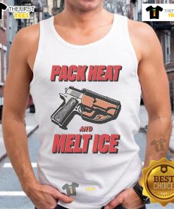 Stylish Nice Pack Heat and Melt Ice Tank Top featuring a vibrant design, perfect for summer wear and outdoor activities.