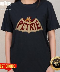Nice Petrie The Land Before Time ladies tee featuring a colorful dinosaur graphic and comfortable fit for fans.