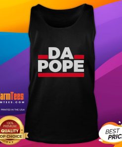 Stylish Nice Pope Leo Da Pope tank top featuring vibrant colors and bold graphic design for trendy casual wear.