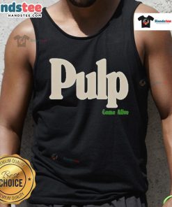 Nice Pulp Logo 2025 tank top featuring a stylish design, perfect for casual wear and summer fashion.
