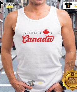 Nice Relient K as Canada tank top featuring a vibrant graphic design, perfect for fans and summer style.