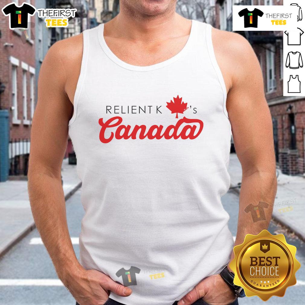 Nice Relient K A'S Canada Tank Top Nice Relient K as Canada tank top featuring a vibrant graphic design, perfect for fans and summer style.