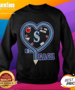 2025 Seattle Mariners baseball sweatshirt showcasing love for teaching and the heart of a true fan.