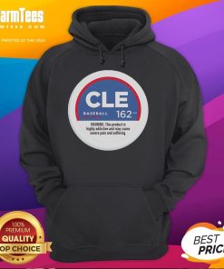 Cleveland baseball hoodie featuring 'Nice Severe Pain and Suffering' design, perfect for fans and casual wear.