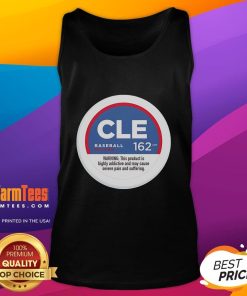 Cleveland baseball tank top featuring 'Nice Severe Pain and Suffering' design, perfect for fans and casual wear.