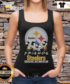 Nice Snoopy and The Peanuts Pittsburgh Steelers Friends Forever tank top celebrating team spirit, not just for wins.