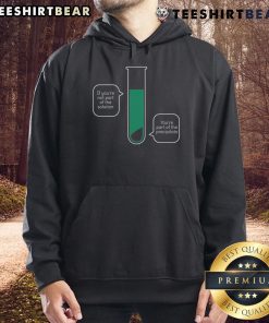 Stylish Nice Solution and Precipitate Hoodie displayed on a hanger, showcasing vibrant design and cozy fabric.