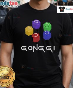 Nice Squid Game Gonggi Player T-Shirt featuring vibrant graphics inspired by the popular series, perfect for fans.