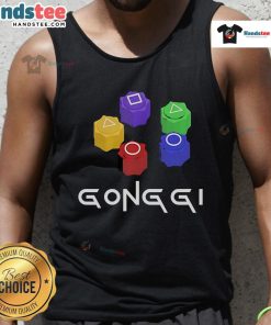 Nice Squid Game Gonggi Player tank top featuring vibrant graphics and a comfortable fit, perfect for fans of the series.