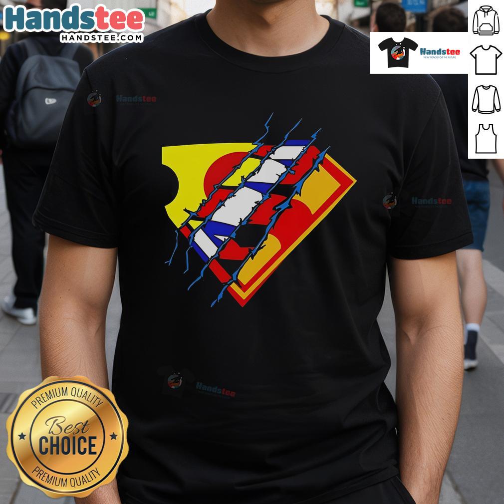 Nice Superman Premiere Logo T Shirt Nice Superman Premiere Logo T-Shirt featuring iconic Superman logo in vibrant colors on a stylish tee.