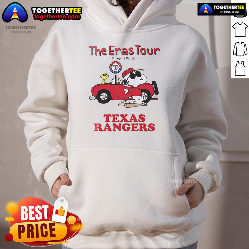 Nice Texas Rangers The Eras Tour Snoopy Hoodie Nice Texas Rangers The Eras Tour Snoopy Hoodie featuring a playful design perfect for fans and cozy wear.