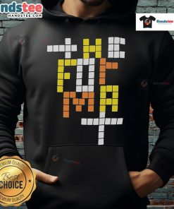 Stylish Nice The Format Blocks Hoodie in vibrant colors, perfect for casual wear and street fashion enthusiasts.