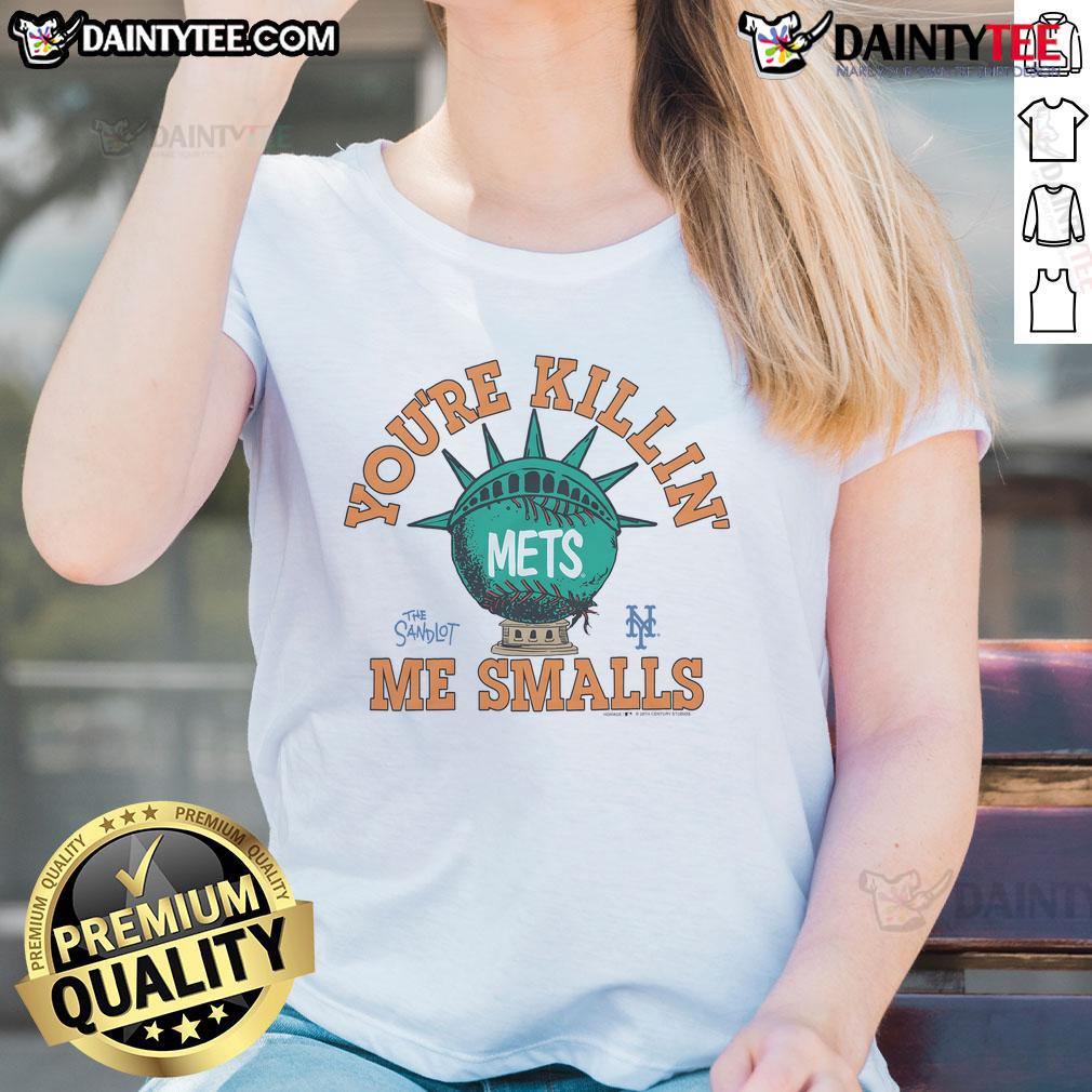 Nice The Sandlot X New York Mets Ladies Tee Nice The Sandlot x New York Mets ladies tee featuring a vintage design, perfect for baseball fans and casual wear.