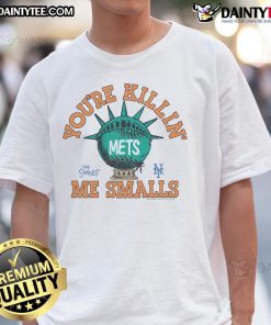 Nice The Sandlot X New York Mets T-Shirt featuring classic baseball design, perfect for fans of both the film and team.