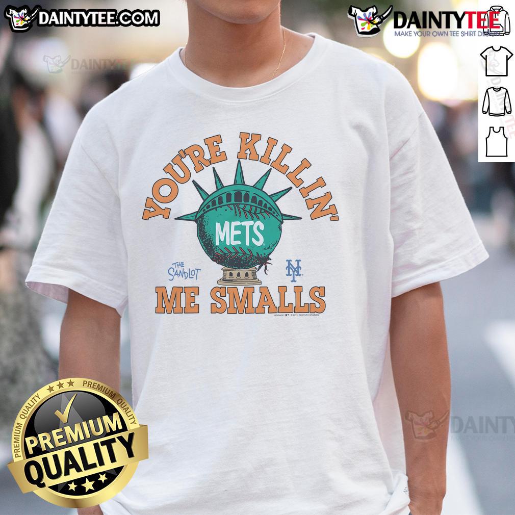 Nice The Sandlot X New York Mets T Shirt Nice The Sandlot X New York Mets T-Shirt featuring classic baseball design, perfect for fans of both the film and team.