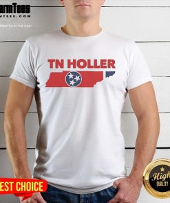 Nice Tn Holler Tennessee State T-Shirt featuring vibrant graphics and a comfortable fit, perfect for Tennessee pride.