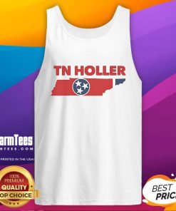 Stylish Nice TN Holler tank top featuring Tennessee state design, perfect for summer wear and showcasing local pride.