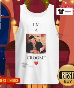 Nice Tom Blyth wearing a stylish Croomf tank top, showcasing modern fashion trends and casual summer style.