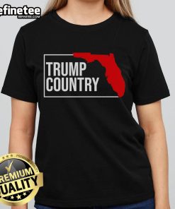 Nice Trump Country Florida State Ladies Tee featuring a stylish design and vibrant colors for Trump supporters in Florida.