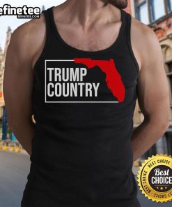 Nice Trump Country Florida State Tank Top featuring bold graphics, perfect for summer outings and patriotic events.