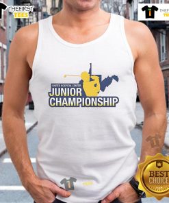 Alt Text: Nice United Hospital Center Junior Championship tank top in vibrant colors, perfect for young athletes.