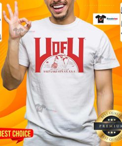 Stylish Utah Salt Lake City USA T-shirt featuring a vibrant graphic design, perfect for casual wear and travel enthusiasts.