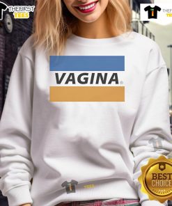 Cozy sweatshirt featuring a fun 'Nice Vagina' graphic, perfect for casual wear and expressing confidence.
