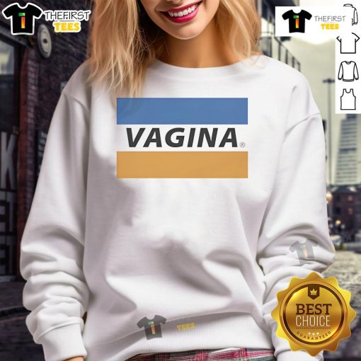 Cozy sweatshirt featuring a fun 'Nice Vagina' graphic, perfect for casual wear and expressing confidence.