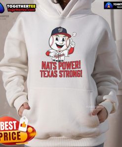 Nice Washington Nationals Nats Power Texas Strong Hoodie in vibrant colors, perfect for fans and casual wear.